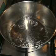 L'acqua in ebollizione