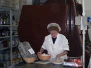 Preparazione granella nocciole