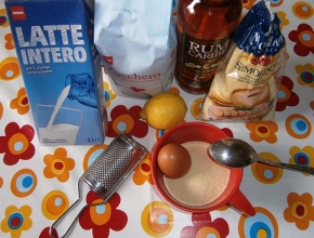 Ingredienti semolino dolce