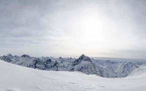 Panorama dal Glacier