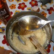 1 cucchiaio di rhum nel semolino