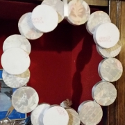 corona dischi di polistirolo