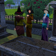Le tre streghe Sims4