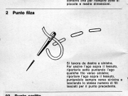 Punto erba, filza e scritto