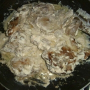 Pollo in crema