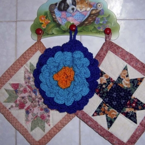 Presina a fiore appesa