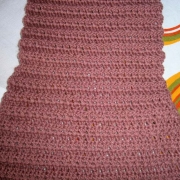 Il punto a maglie alte incrociate
