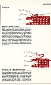 Cuciture all'uncinetto