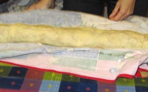 strudel arrotolato