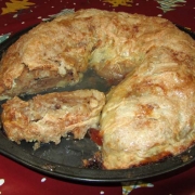 Strudel tagliato