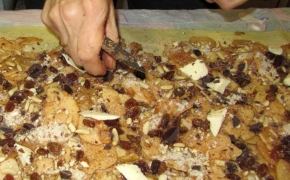 le scaglie di cioccolato fondente