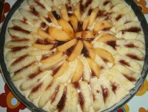 torta all'ananas cruda