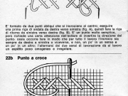 Il punto croce in due mosse