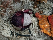Pallina patchwork prugna