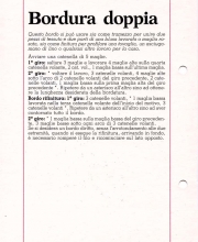 Scheda bordura doppia