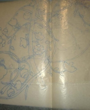 Il disegno su carta trasparente