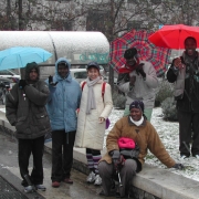 La neige à Milan