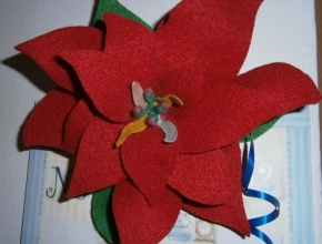 Stella di Natale in feltro
