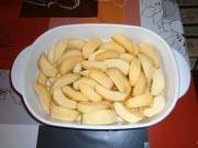 Le mele nella pirofila